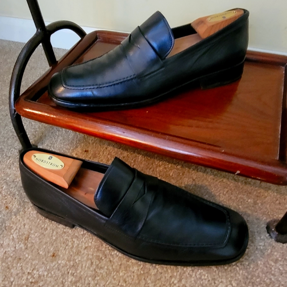 To Boot New York Black Loafers size 8m